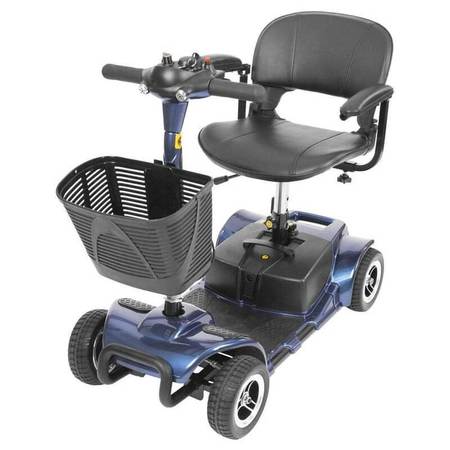 VIVE HEALTH 4-Wheel Mobility Scooter - Blue MOB1027BLU